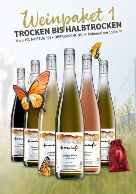 Bild von Ü1 Weinpaket Trocken-Halbtrocken